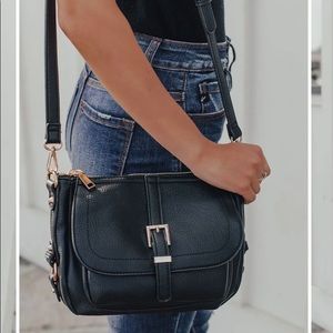 Vici Collection Lizzie Faux Leather Crossbody Bag